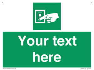 Custom Light Switch Sign